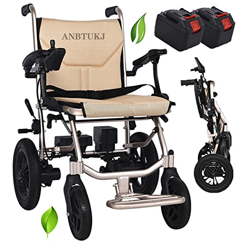 Lightweight Foldable Electric Wheelchair for Seniors & Adults
