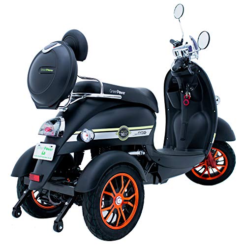 Green Power Electric Mobility Scooter with LED Light