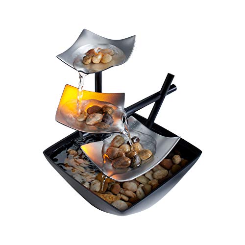 Homedics Tabletop Water Fountain - Zen Relaxation Décor