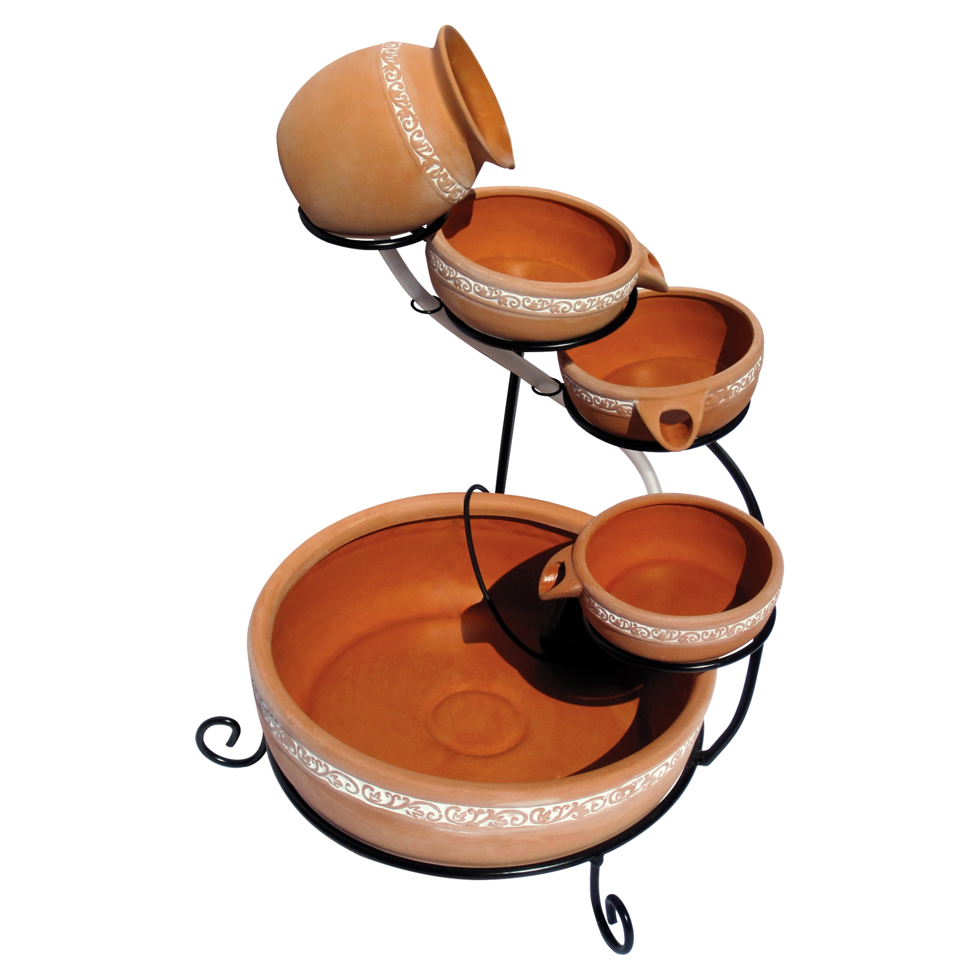 KoolScapes Solar-Powered 5-Tier Cascading Fountain