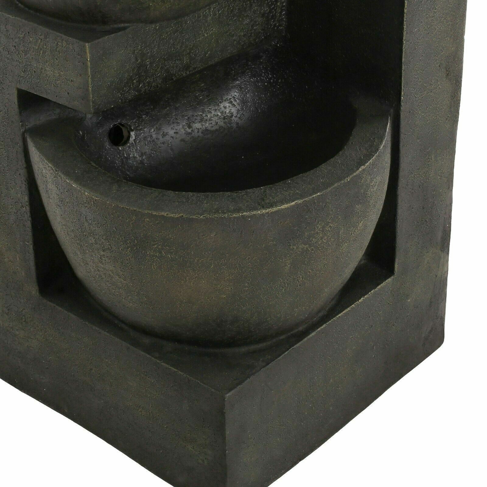 Ascot Outdoor Modern 3 Tier Fountain