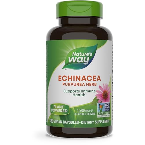 Nature's Way Echinacea Purpurea Capsules, Immune Support