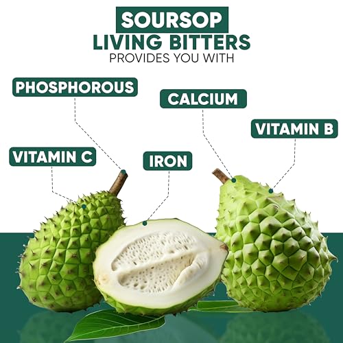 Soursop Bitters Liquid | Natural Wellness Supplement 16 OZ