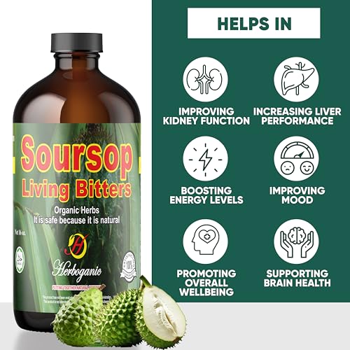 Soursop Bitters Liquid | Natural Wellness Supplement 16 OZ