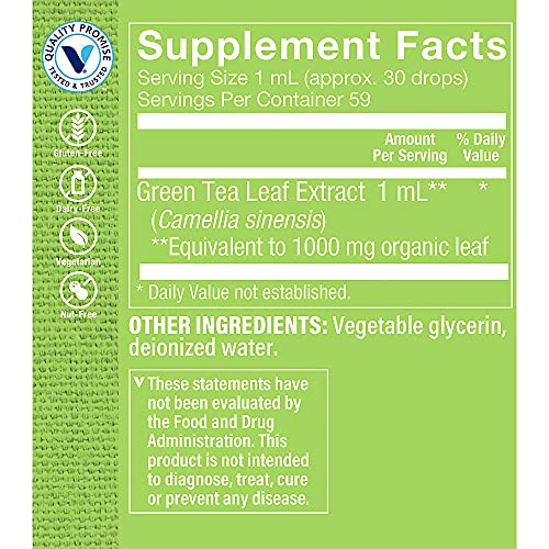 Organic Green Tea Extract - 1,000MG Antioxidant Support