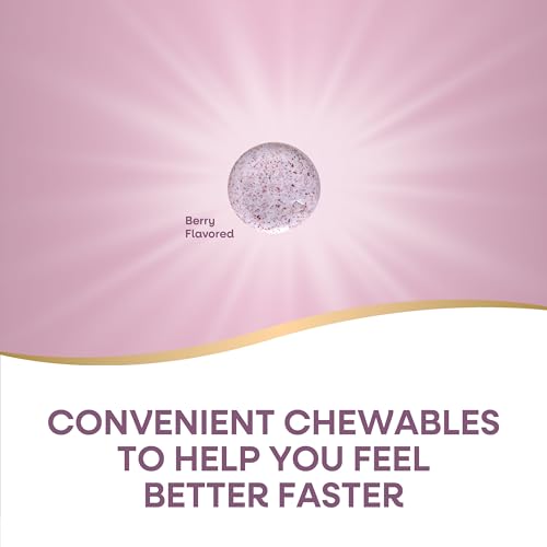 Non-Drowsy Berry Flavored Cold+Flu Chewables