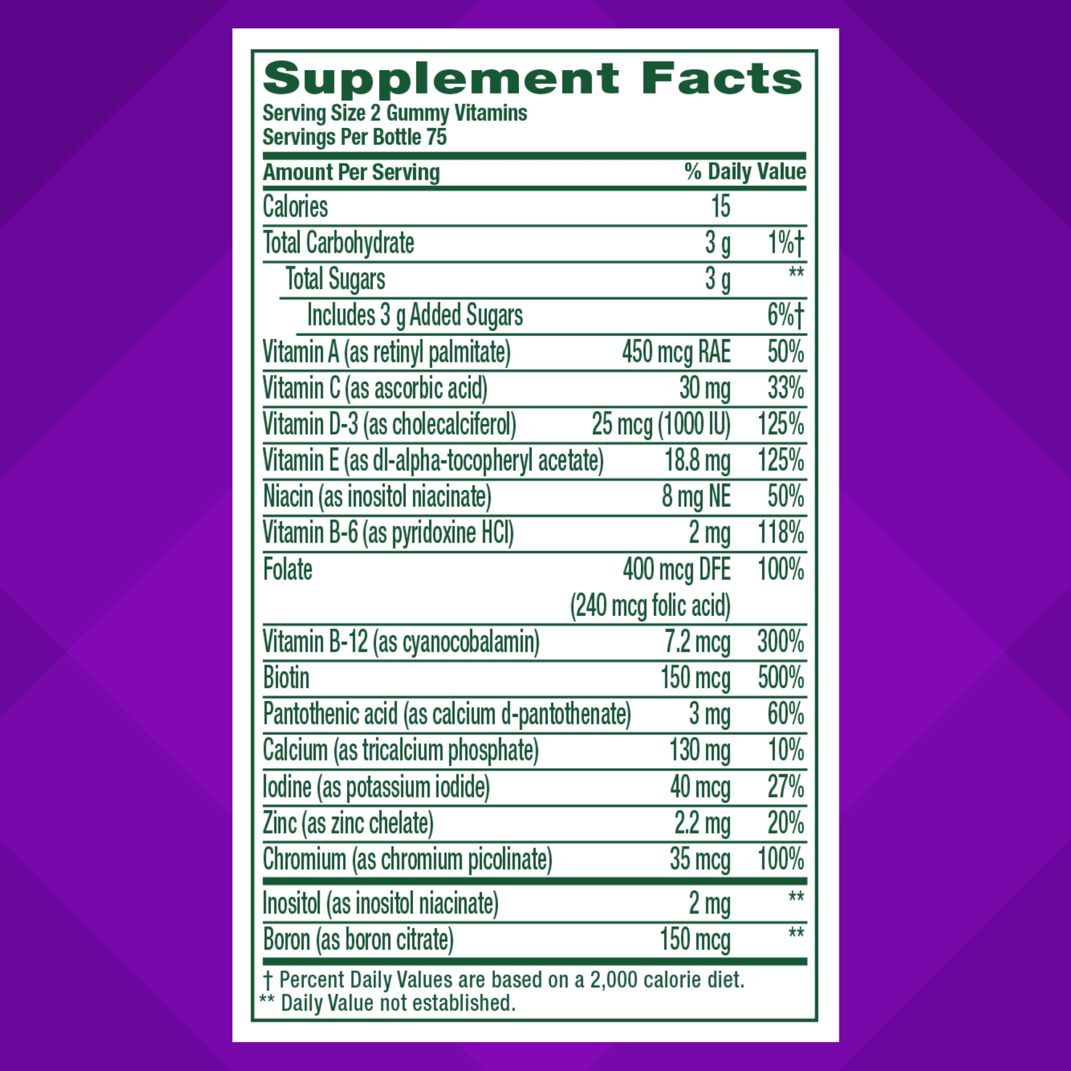 Berry Flavored Women's Multivitamin Gummies - 150 Count