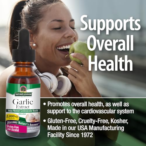Garlic Extract 1 FL Oz  by Nature's Answer