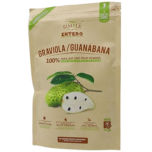 Pure Graviola/Guanabana Leaf Powder, Immune Boost, 8 oz
