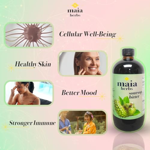 Maia Herbs Soursop Bitters Liquid - Immune Boost
