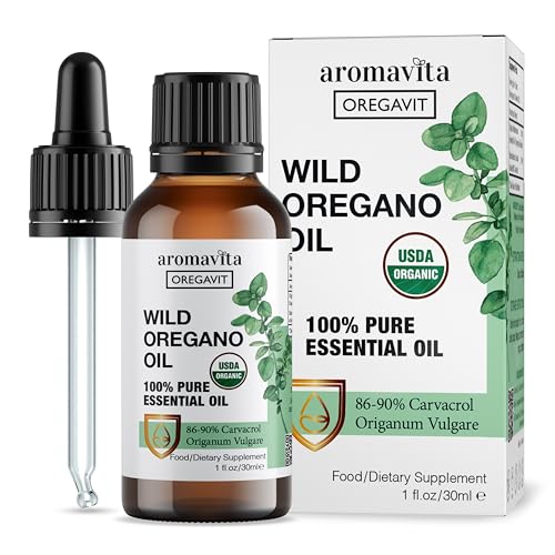 Wild Greek Oregano Oil - Immune Support Supplement