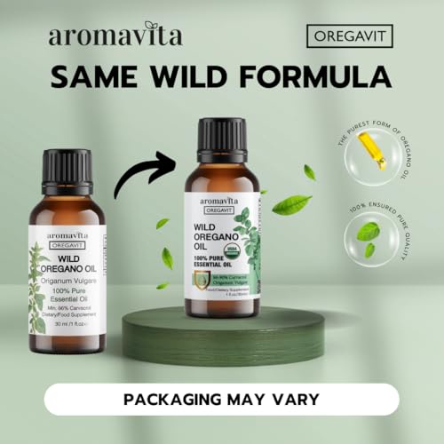 Wild Greek Oregano Oil - Immune Support Supplement