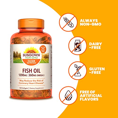 Sundown Fish Oil: Heart Healthy Omega-3 Supplement