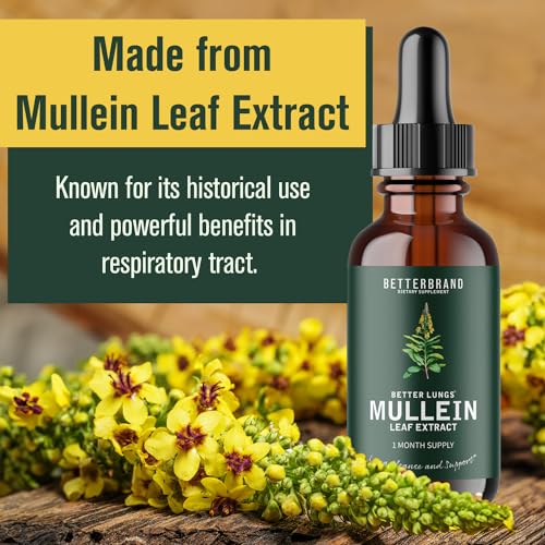 Mullein Leaf Extract for Better Lung Health - 1 Month