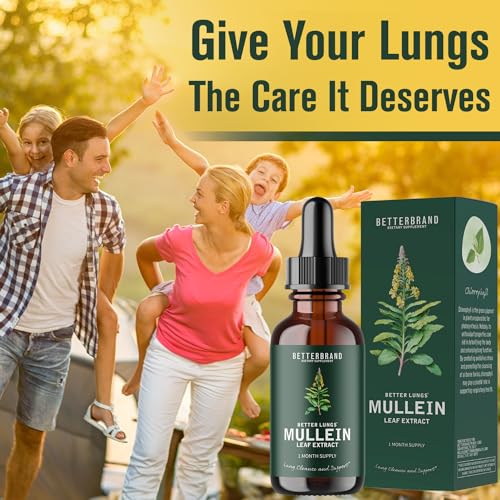 Mullein Leaf Extract for Better Lung Health - 1 Month