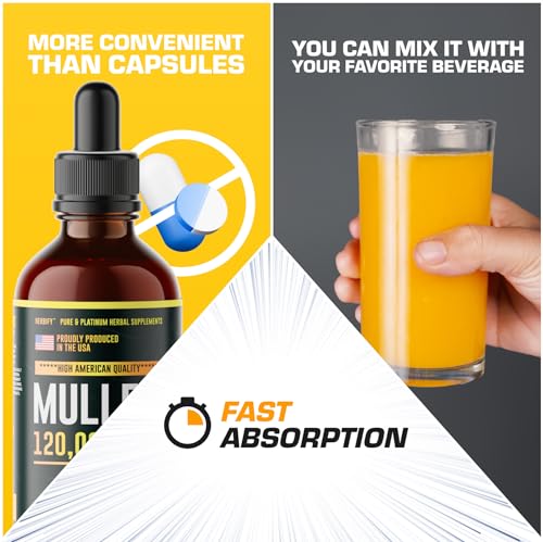 HERBIFY Lung Cleanse Drops - Mullein Leaf Extract