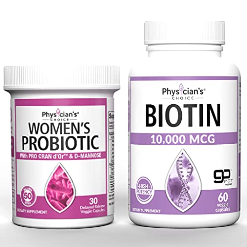Women's Prebiotics, Probiotics & Biotin with Coconut Oil