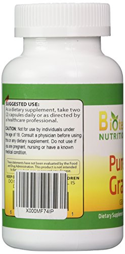 Graviola 1300mg Capsules – 100% Pure - 120 count