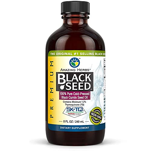 Premium Cold Pressed Black Seed Oil - 8oz
