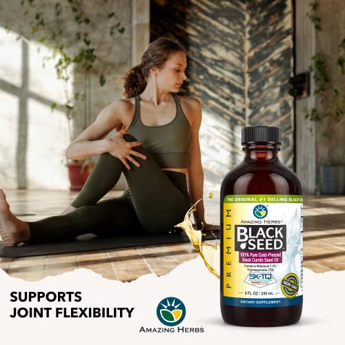 Premium Cold Pressed Black Seed Oil - 8oz