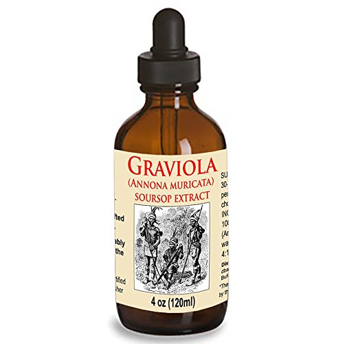 Organic Graviola Soursop Extract: Immune-Boosting Tincture (4oz)