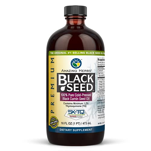 Premium Cold Pressed Black Seed Oil - 16oz