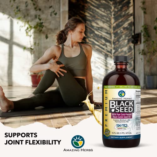 Premium Cold Pressed Black Seed Oil - 16oz