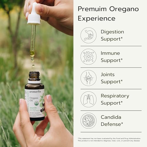 IMMUNE boost Oregano Oil Supplement - Vegan friendly