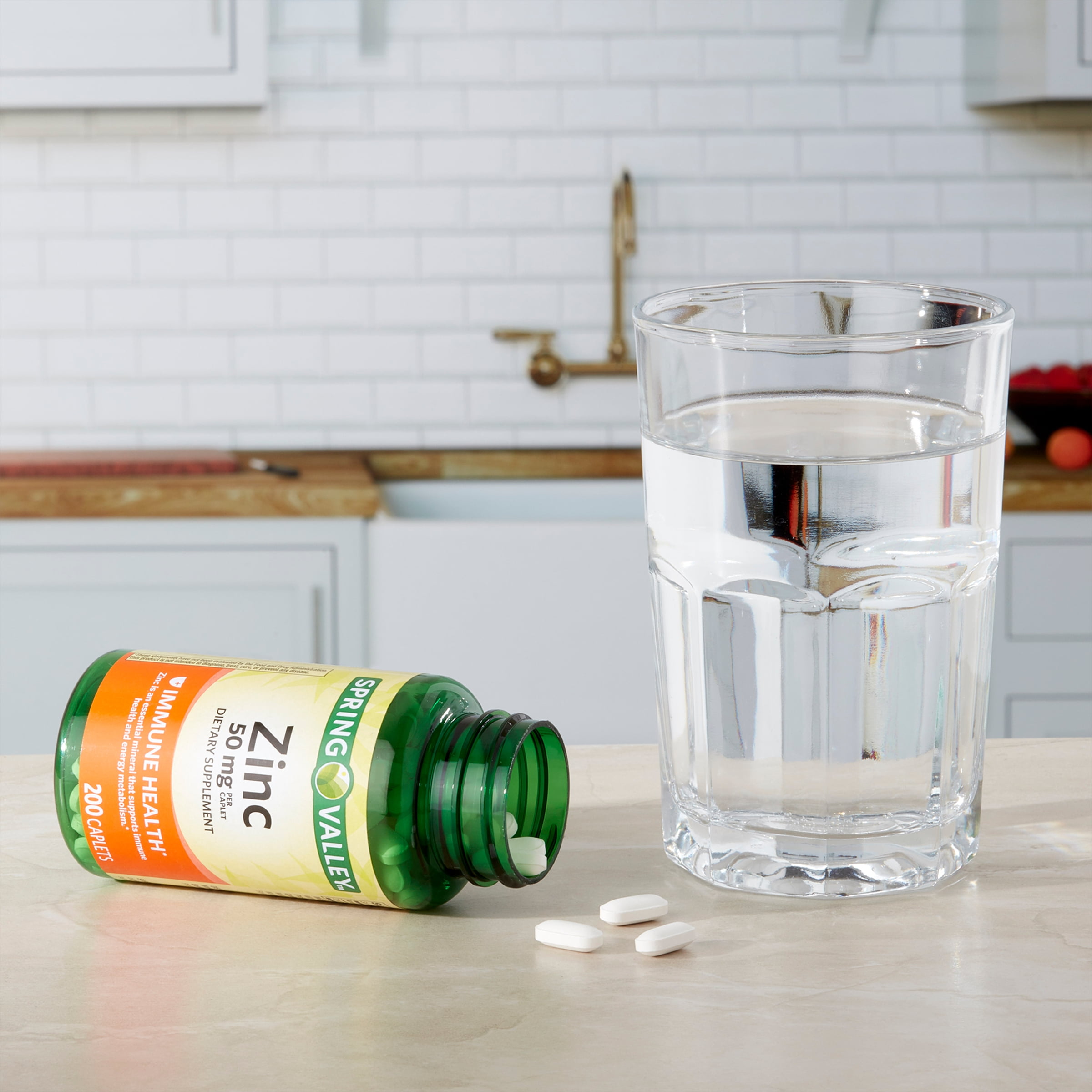 Zinc, Magnesium, Calcium Supplement - 200 Count