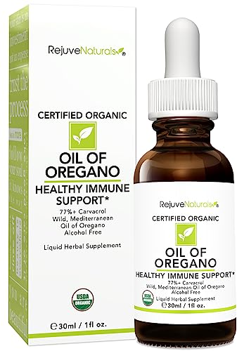 Organic Oregano Oil - Immune Support Drops