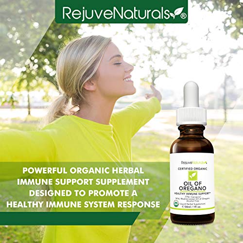 Organic Oregano Oil - Immune Support Drops