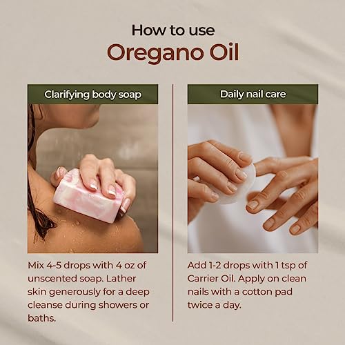 Pure Oregano Essential Oil for Nails & Skin