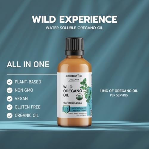 Oregavit Water Soluble Wild Oregano Oil Dietary Supplement