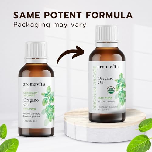 Pure Greek Oregano Oil Extract Supplement