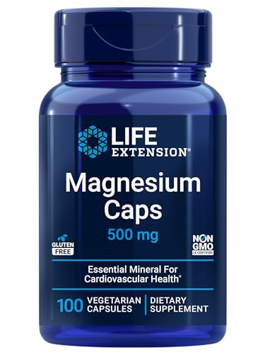 Magnesium Capsules for Cardiovascular Health - 100ct