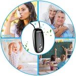 Wearable Mini Air Purifier Necklace - Black