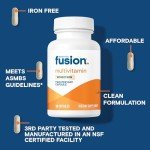 Bariatric Fusion Multivitamin, 60 Capsules, Iron-Free