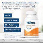 Bariatric Fusion Multivitamin, 60 Capsules, Iron-Free
