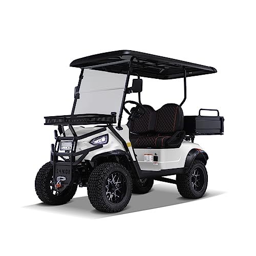 Kandi America 2 Passenger Electric Golf Cart - White