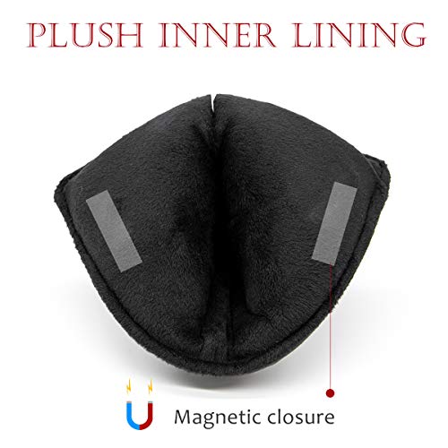 Barudan Golf Black Blade Putter Headcovers with USA Flag