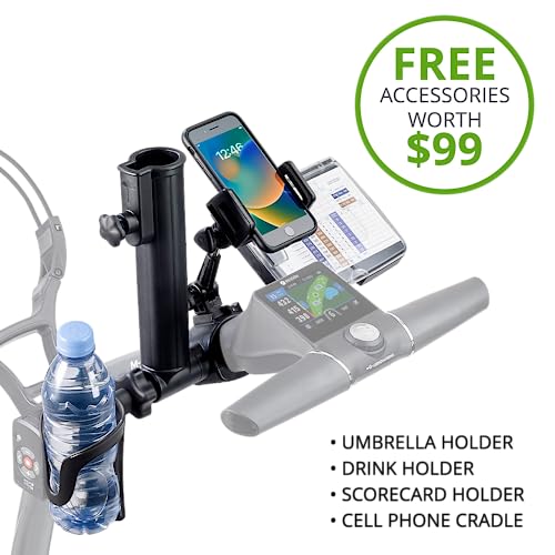 Motocaddy M7 GPS Remote Electric Golf Caddy - Black