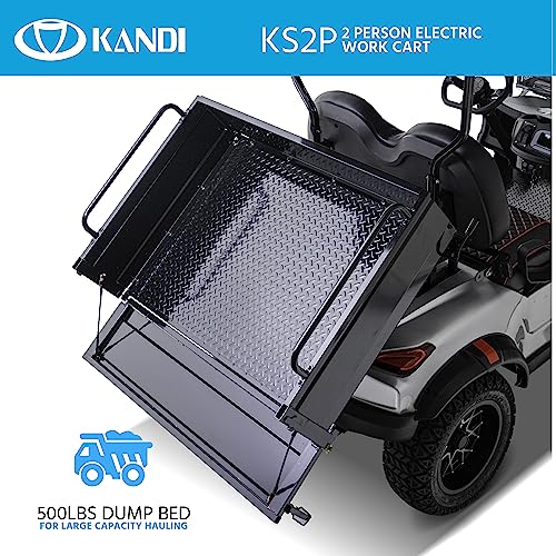 Kandi America 2 Passenger Electric Golf Cart - White