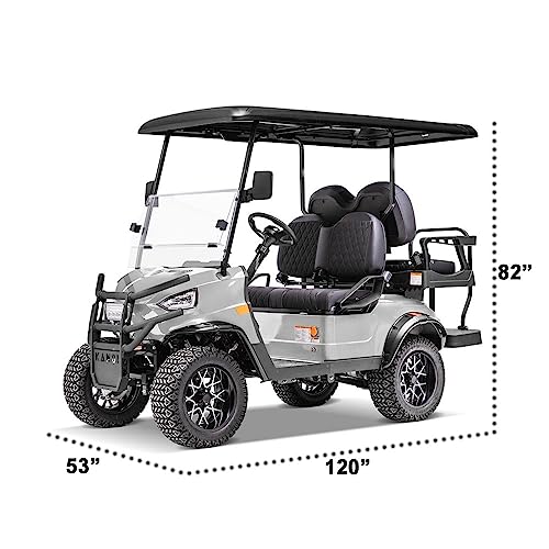 Kandi America 4 Passenger Electric Golf Cruiser - Black