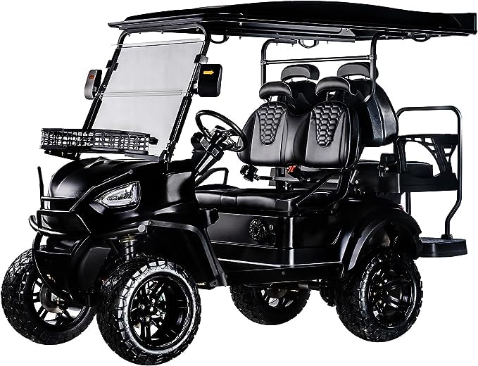 Maoifaec Electric Golf Cart with 48V Motor & Off-Road Tires