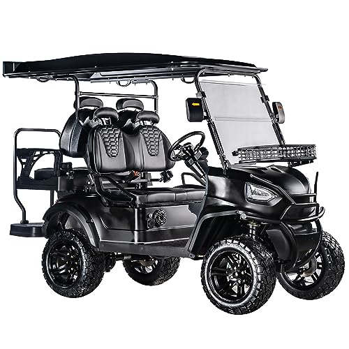 Maoifaec 4-Seat Electric Golf Cart with 5000-Watt Motor