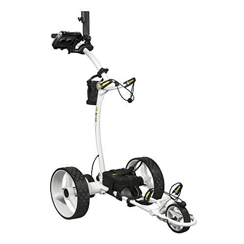 Arctic White Golf Push Cart with Remote Control