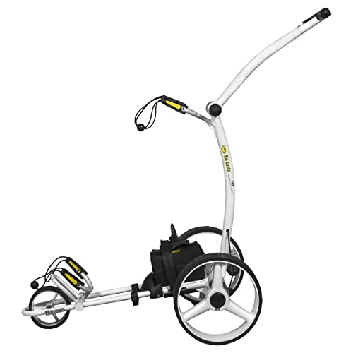 Arctic White Golf Push Cart with Remote Control