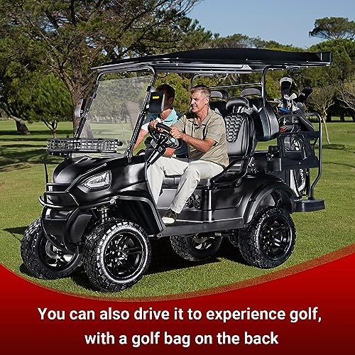Maoifaec 4-Seat Electric Golf Cart with 5000-Watt Motor
