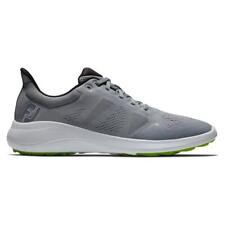 Men's Grey/White/Lime FJ Flex Golf Shoe, Size 10