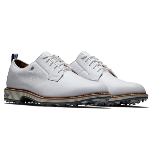 FootJoy Premiere Series Field Golf Shoe in White, Size 10